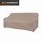 Modern Leisure Garrison Patio Loveseat Cover, Waterproof, 82.5 in. L x 38 in. W x 38.25 in. H, Sandstone 3101 - alternate 1